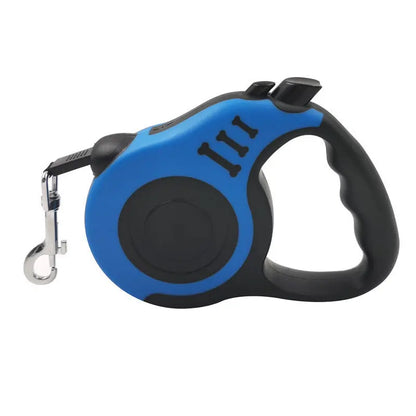 Pet Dog Automatic Retractable Leash Bone Printing - Image #1