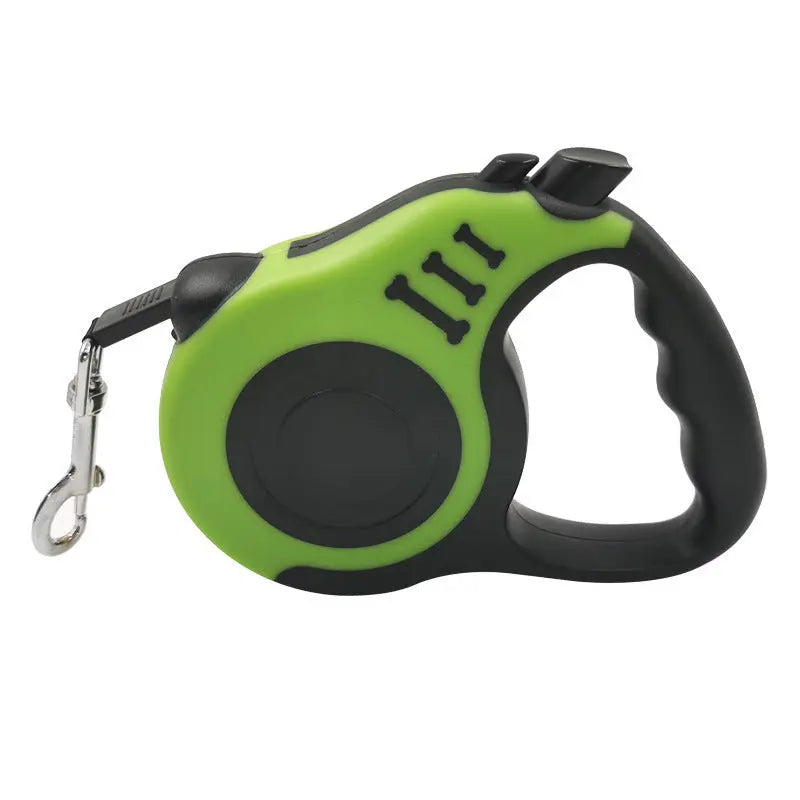 Pet Dog Automatic Retractable Leash Bone Printing - Image #3