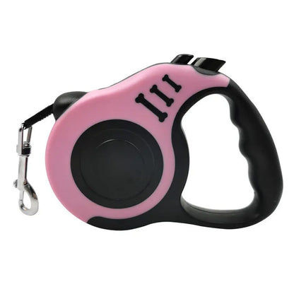 Pet Dog Automatic Retractable Leash Bone Printing - Image #4