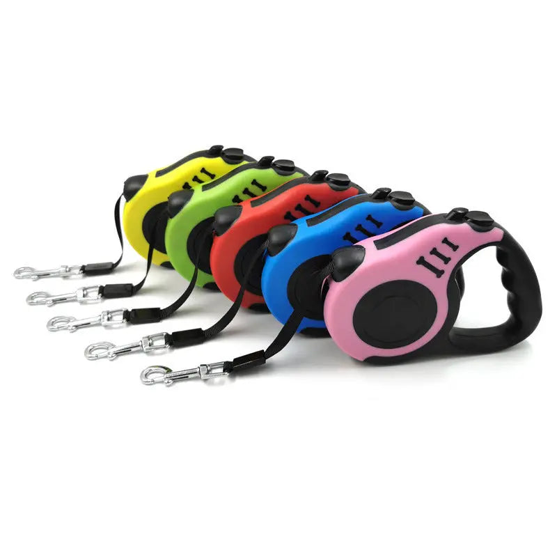 Pet Dog Automatic Retractable Leash Bone Printing - Image #9